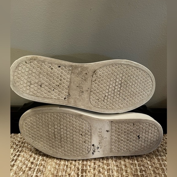 J/Slides NYC Alabama Women's Black Leather Lace Up Star Casual Sneaker Size 9 - Picture 9 of 9